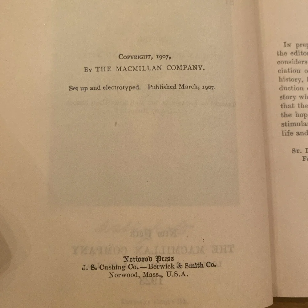 Antique Kenilworth by Sir Walter Scott Macmillan Pocket‎ Classics 1923 HB
